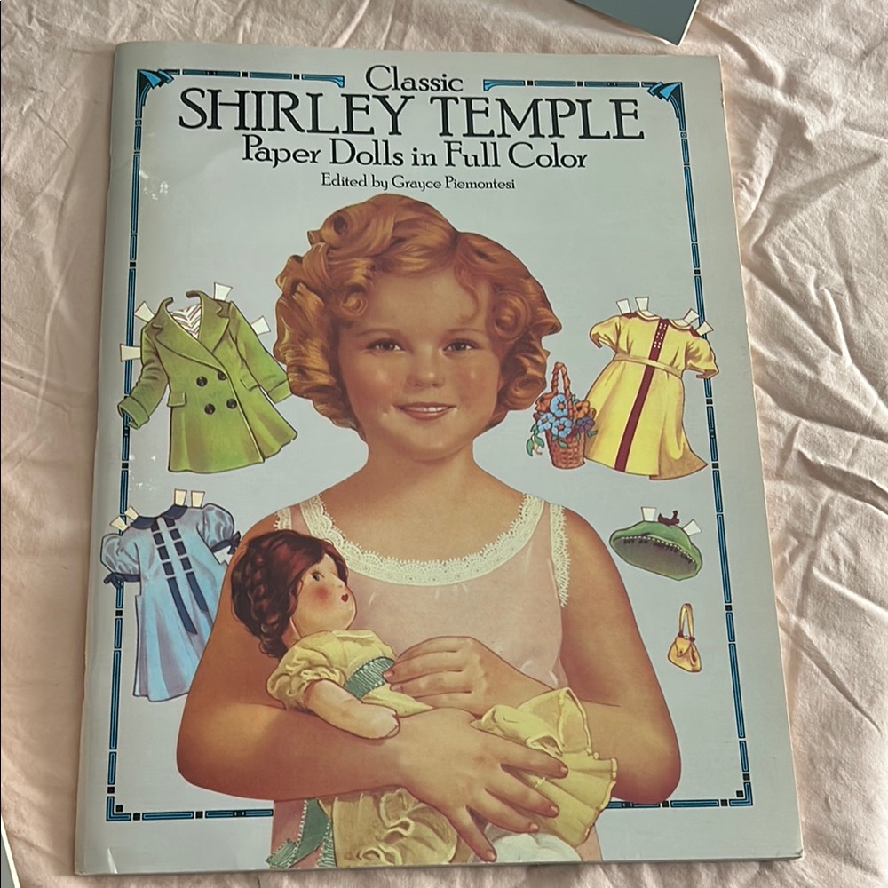 Classic Shirley Temple Paper Dolls Book